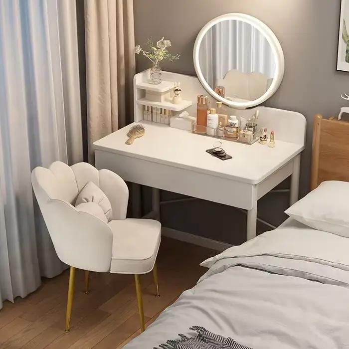 Commode chambre simple moderne petit appartement table de maquillage