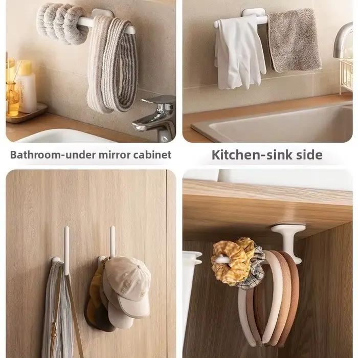 Support de rangement pour bandeau sans poinçonnage