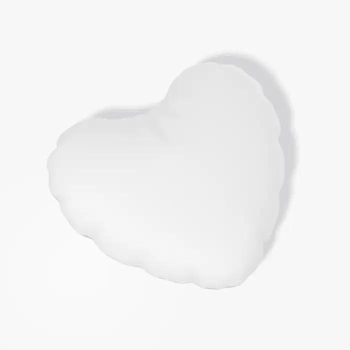 Coussin décoratif en forme de cœur pour la décoration intérieure