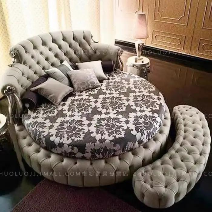 Lit rond pour adultes 180x200