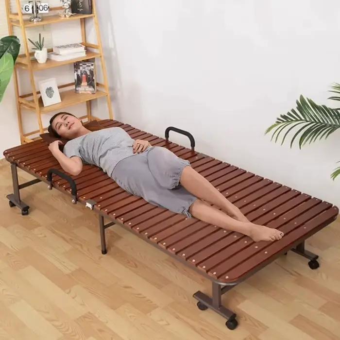 Lit pliant en bois pour canapé
