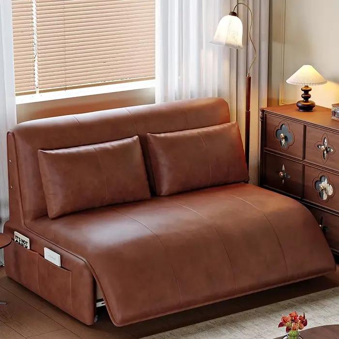 Fauteuils italiens canapés lit classique minimaliste Convertible Design