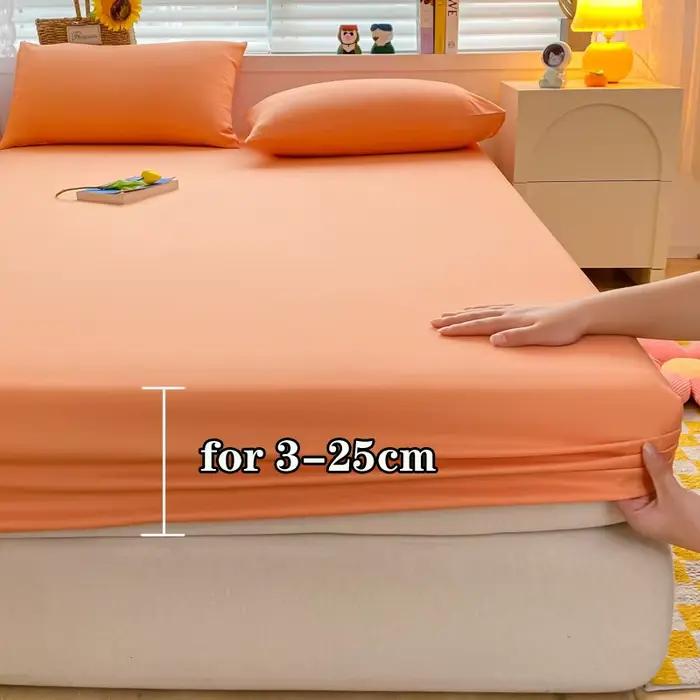 Drap-housse en coton doux avec bande élastique