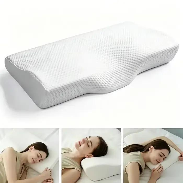 Oreiller orthopédique en mousse à mémoire de forme pour le cou