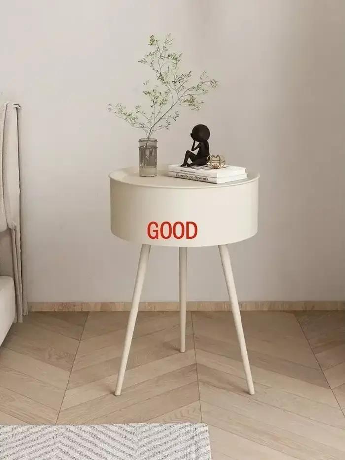 Table de chevet moderne et simple pour chambre à coucher