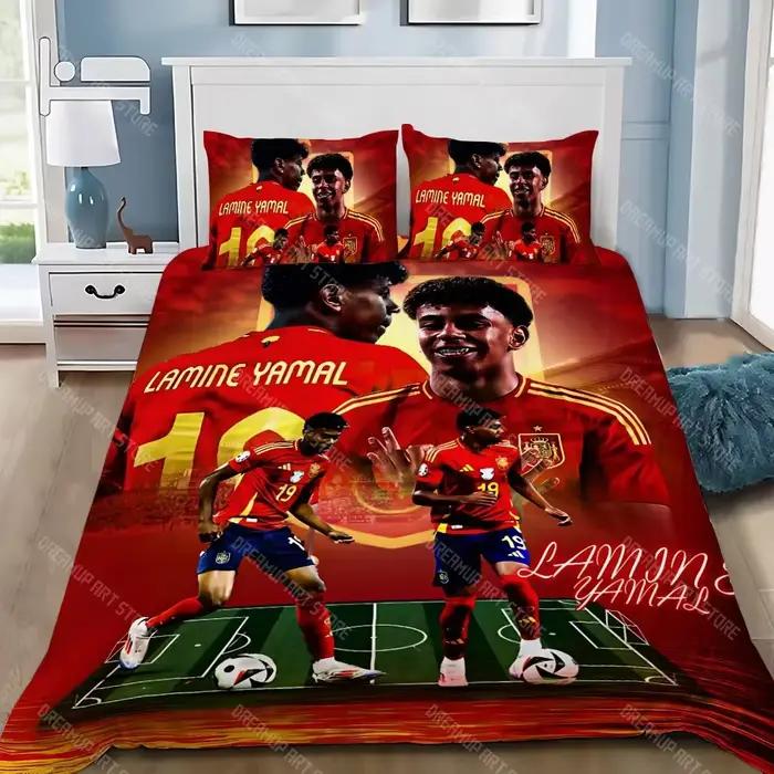 Housse de couette étoiles de Football