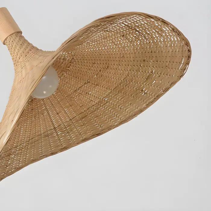 Lampe suspendue en bambou