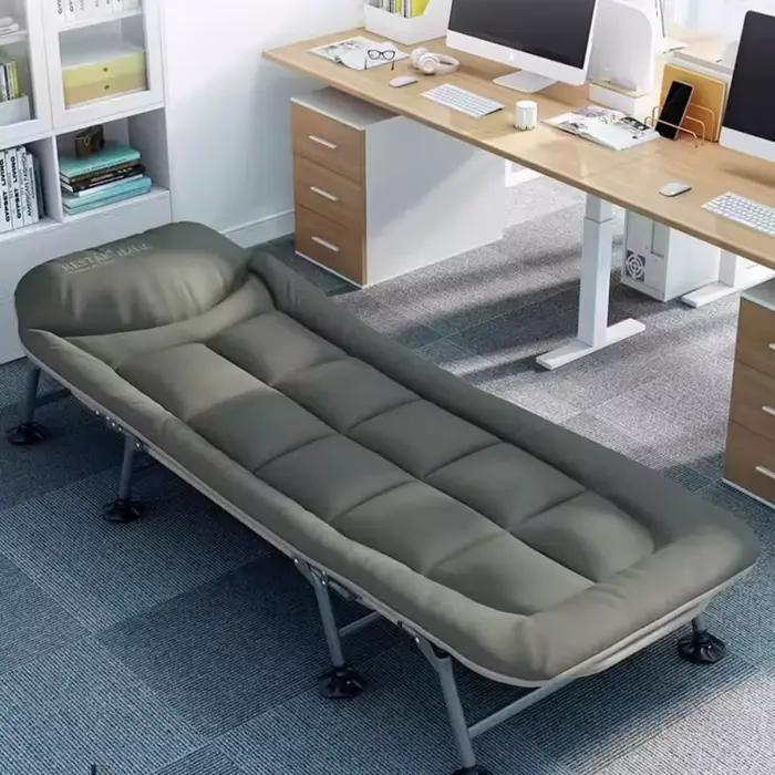 Support de jambe fantaisie lit pliant moderne rembourré salon chambre lit