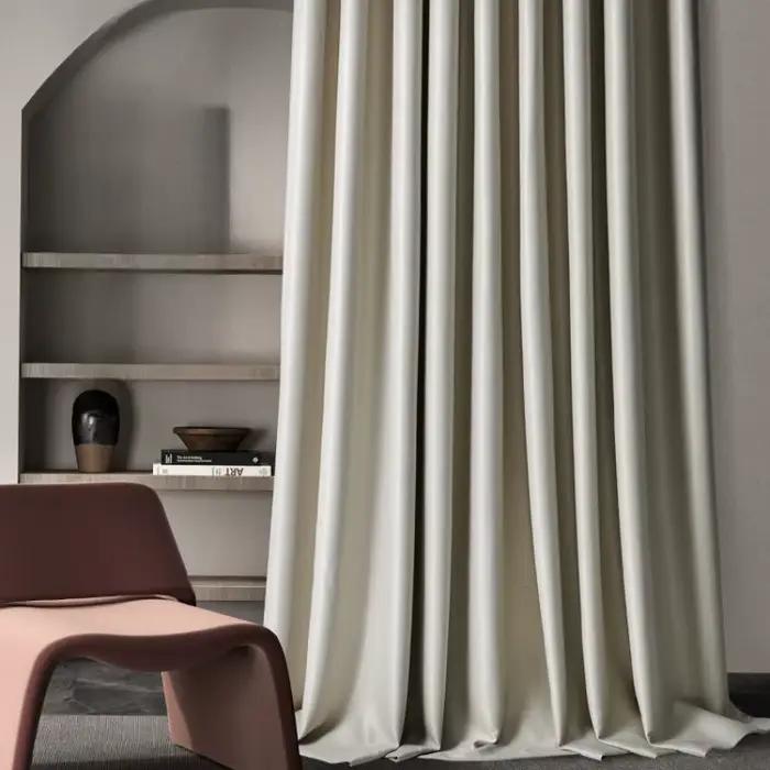 Rideaux occultants insonorisés pour chambre à coucher