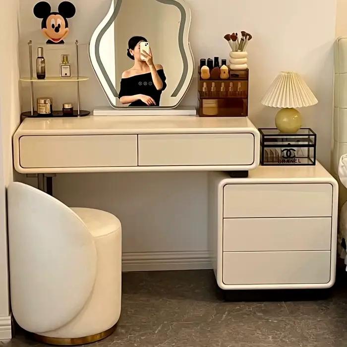 Ensemble De luxe coiffeuse chambre grand Design moderne