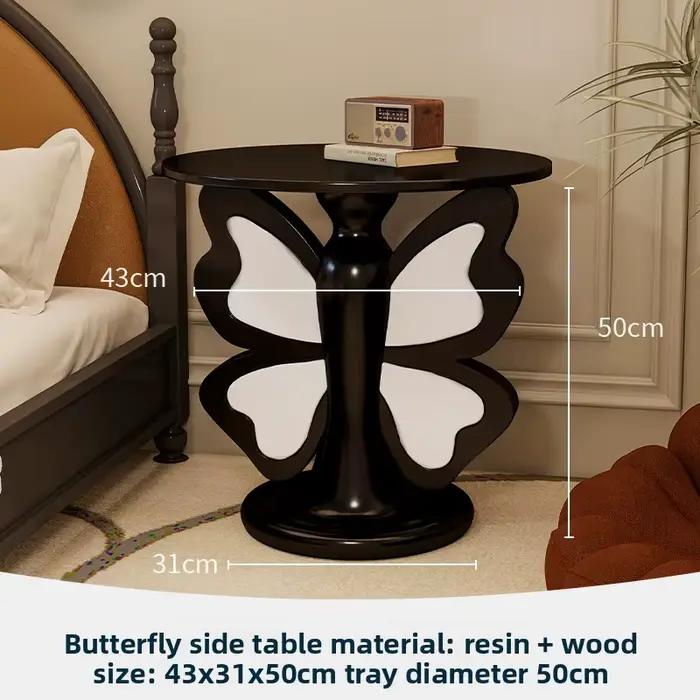 Table de chevet à rabat papillon minimaliste moderne