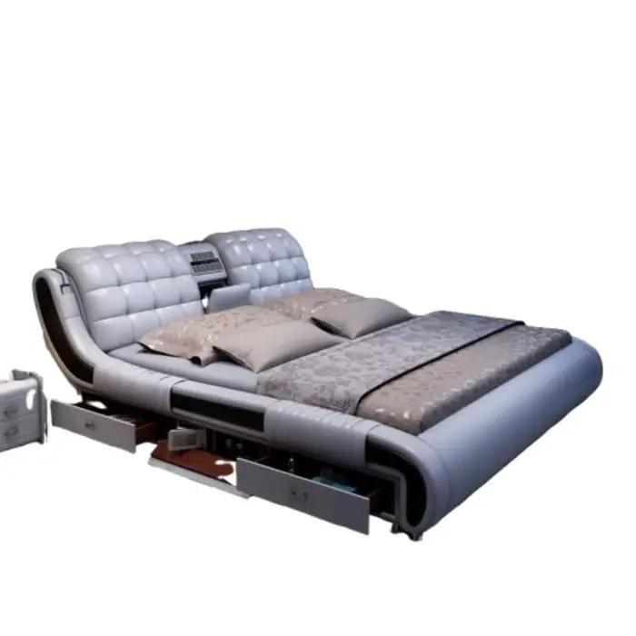 Lit esthétique moderne cadres minimalistes rangement Unique lit nordique chambre De fille femme Camas De dortoir accessoires pour la maison