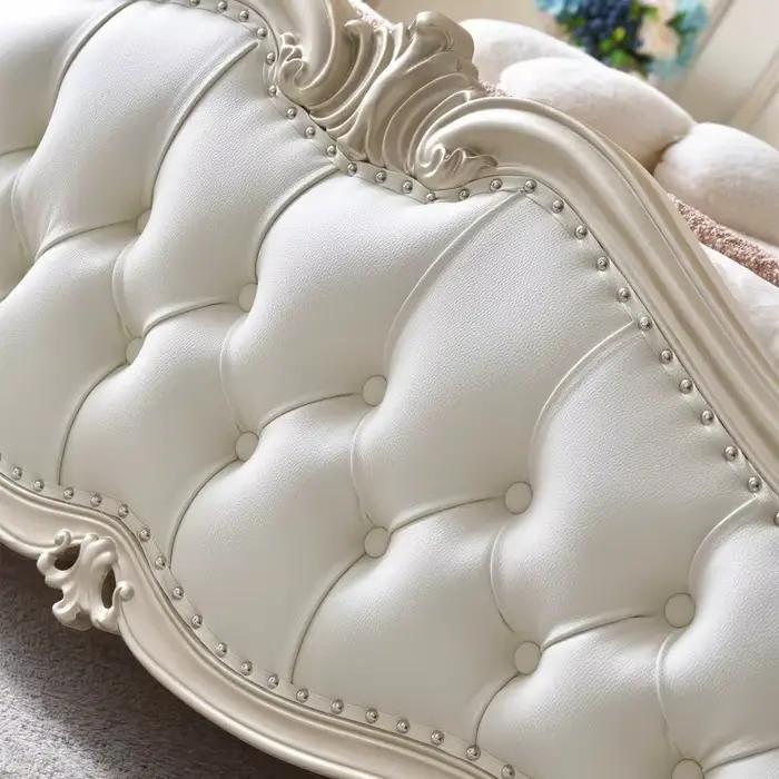 Lit de rangement 200x220cm avec support de pieds nordique