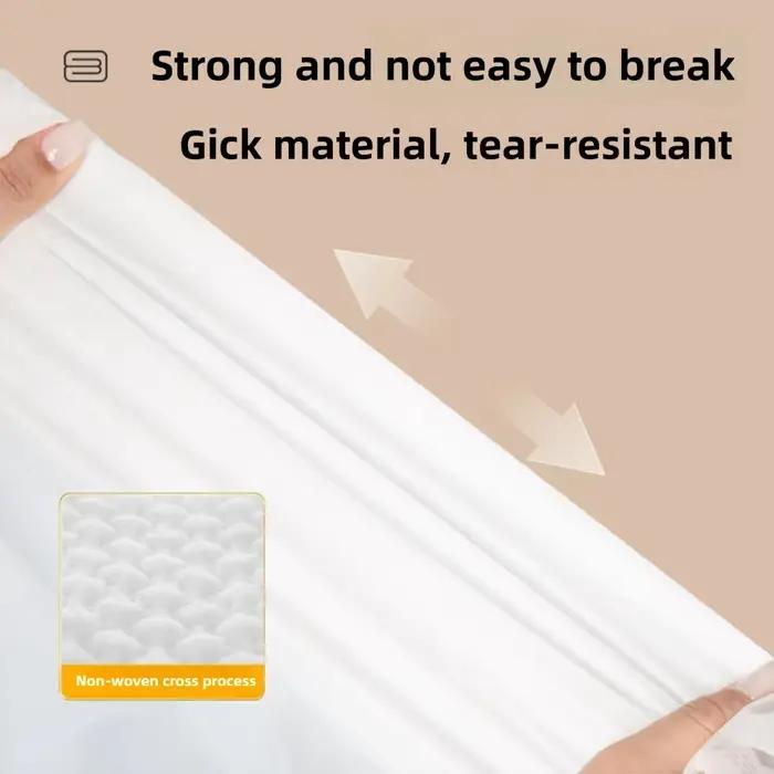 Drap-housse jetable Non tissé avec bandes élastiques