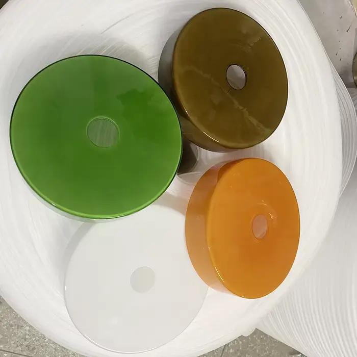 Plafonnier en verre vintage moderne couloir