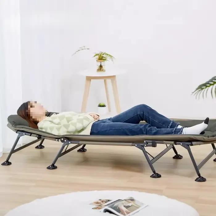 Support de jambe fantaisie lit pliant moderne rembourré salon chambre lit