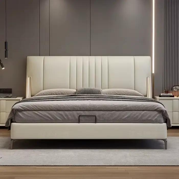 Ensemble de meubles de chambre à coucher beige