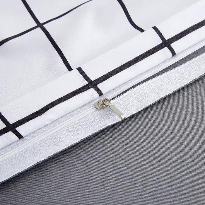 Bonenjoy-Parure de lit Queen Size en microcarence