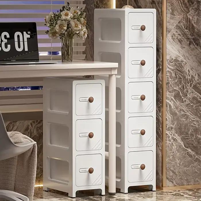 Armoire de rangement à espace étroit pour la maison - Style tiroir