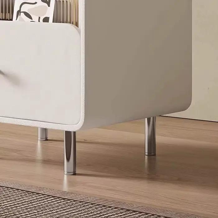 Pieds en métal tables De nuit uniques minimaliste esthétique moderne luxe