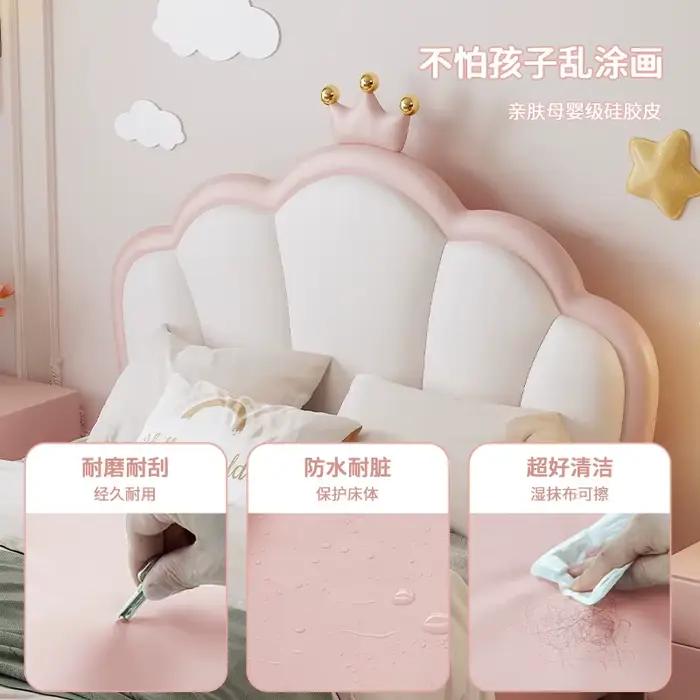 Lit fille enfant rose chambre