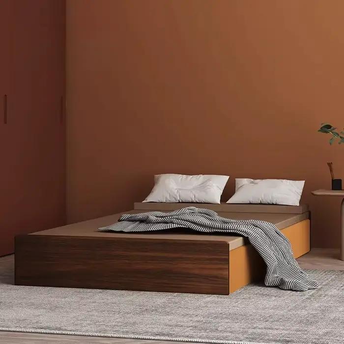 Lit moderne Unique minimaliste fantaisie multifonctionnel lit de couchage salon pliant Muebles Para El Hogar chambre accessoires