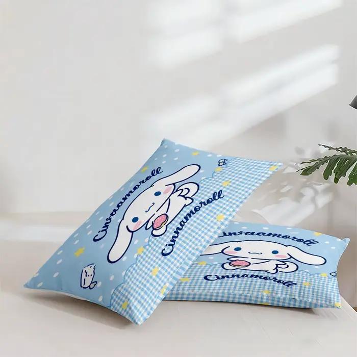 Ensemble de literie 3 pièces à impression numérique haute définition avec motif de dessin animé Cinnamoroll