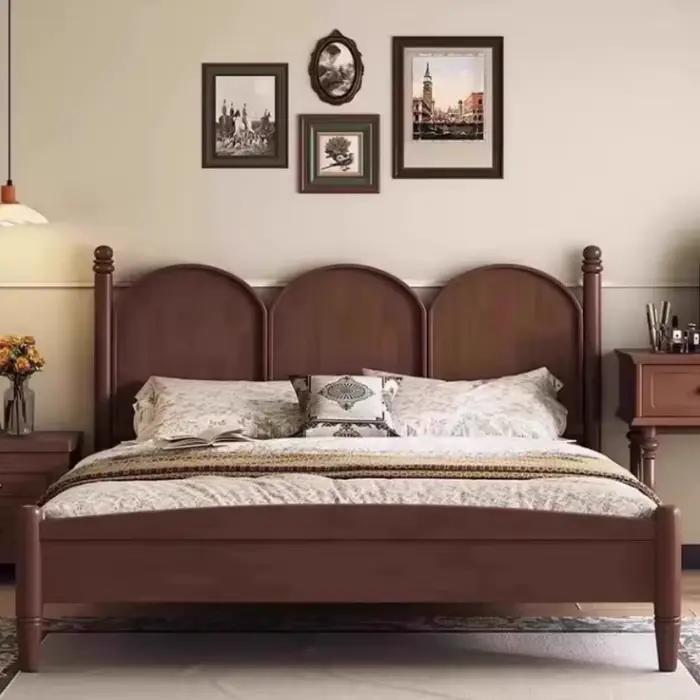 Lit de chambre nordique Queen Size