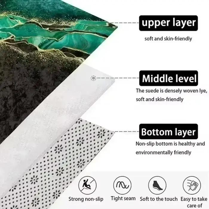 Tapis rond en jute naturel style bohème
