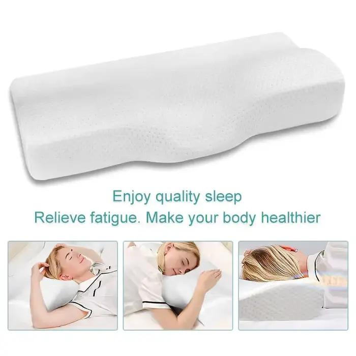 Oreiller orthopédique en mousse à mémoire de forme pour le cou