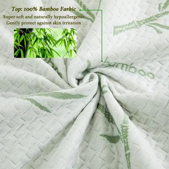 Housse de matelas imperméable en bambou (sans taie d'oreiller)
