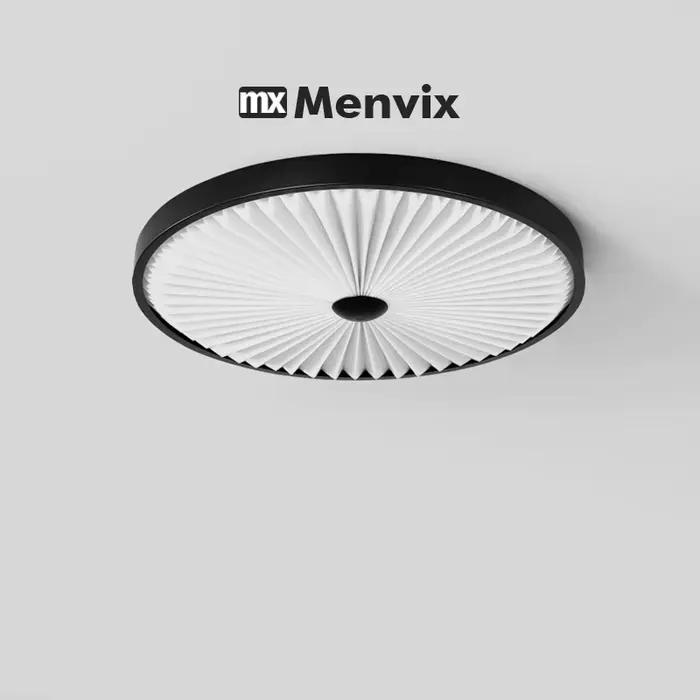 Menvix noir chambre plafonnier moderne minimaliste