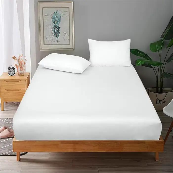 Drap-housse en coton égyptien doux avec élastiques