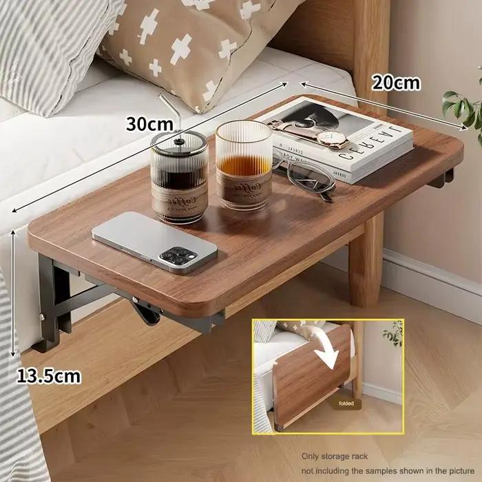 Table de chevet pliable pour chambre à coucher