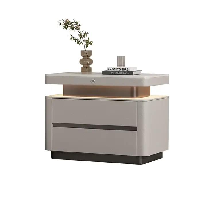 Tables De Chevet modernes De luxe légères avec tiroirs