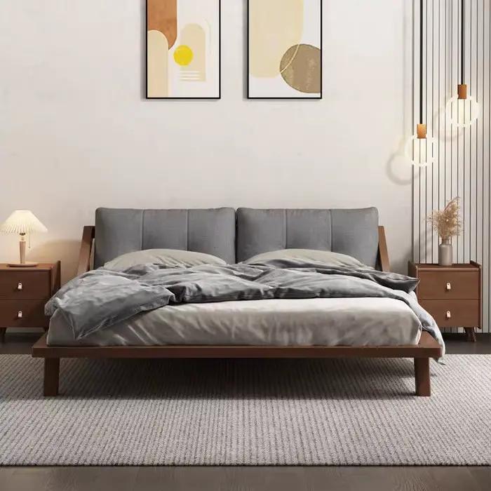 Rangement lit Double chambre Table de chevet lit de couchage français tables de nuit King Mobili Per La Casa accessoires de maison