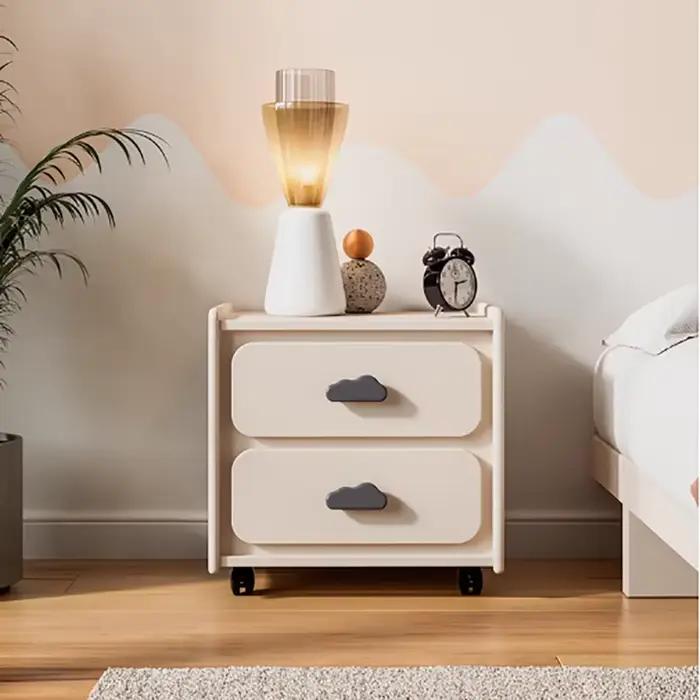 Beauté mignon tables De chevet avec rangement Glam minimaliste à la mode