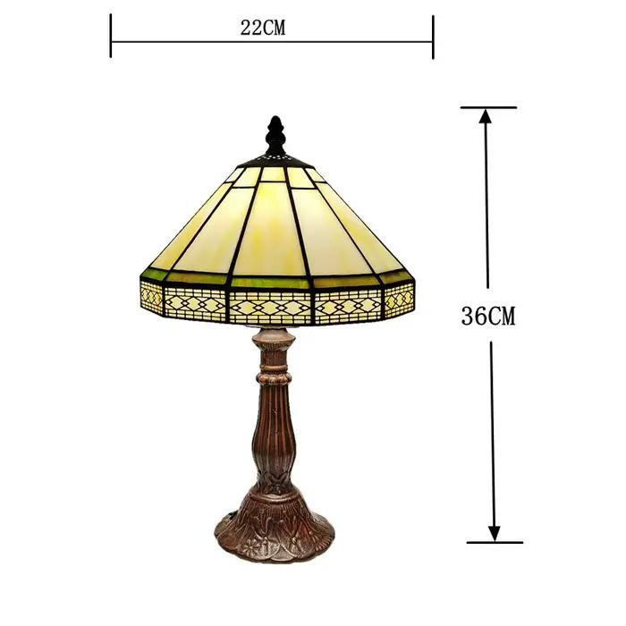 Petite lampe de Table géométrique européenne minimaliste de 22CM