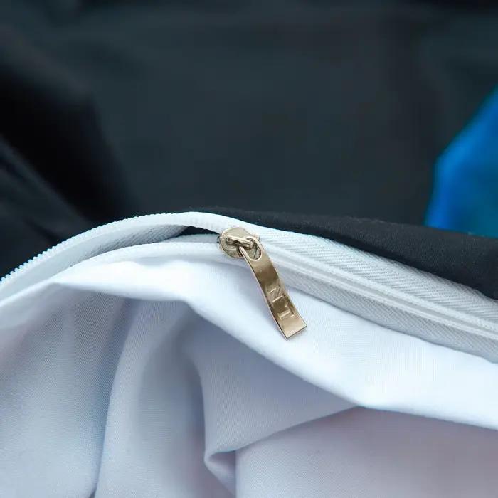 Parure de lit en lin doux pour la décoration intérieure