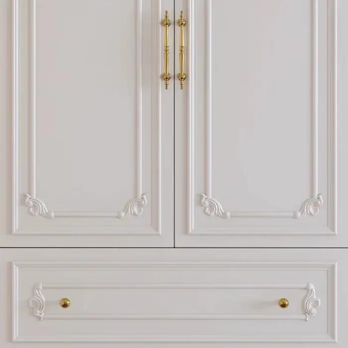 Dressing chambre armoires multifonctions étagères en bois grands