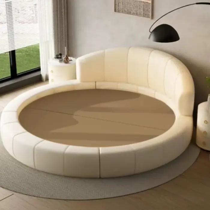 Lit rond pour hôtel, lit princesse pour filles