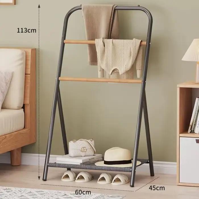 Cintre de chevet porte-manteau porte-vêtements sol chambre salon canapé côté suspendu vêtements multi-fonctionnel étagère de rangement supports