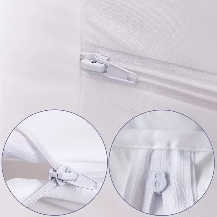 Housse de lit imperméable à fermeture éclair