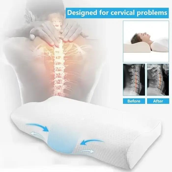 Oreiller orthopédique en mousse à mémoire de forme