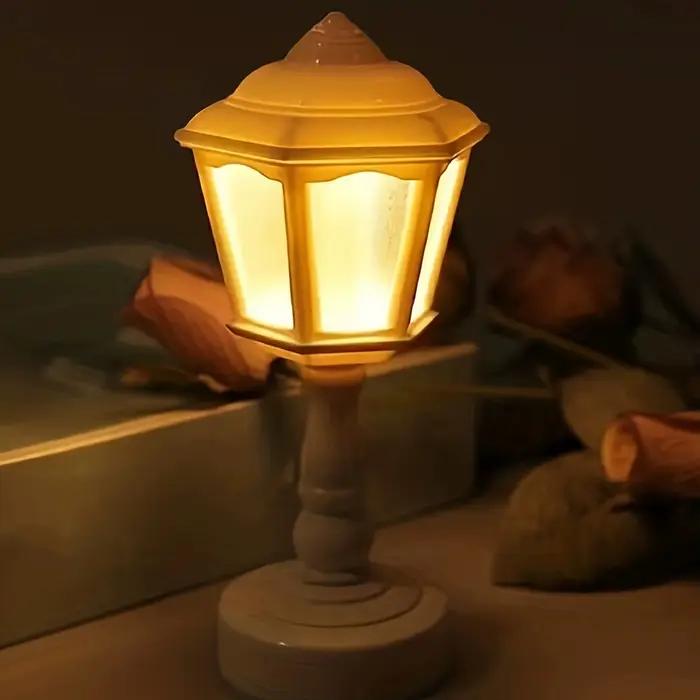 Géométrique fleur bourgeon bouton batterie LED lampes de Table bureau nuit pour chambre à manger tactile veilleuse Simple moderne décoration