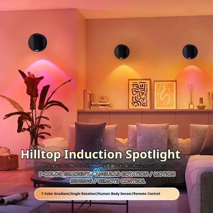 Lampe murale LED de chevet tactile sans fil pour intérieur