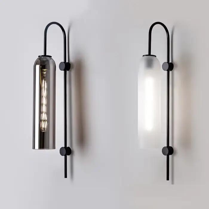Applique Murale LED en Verre au Design Nordique Moderne