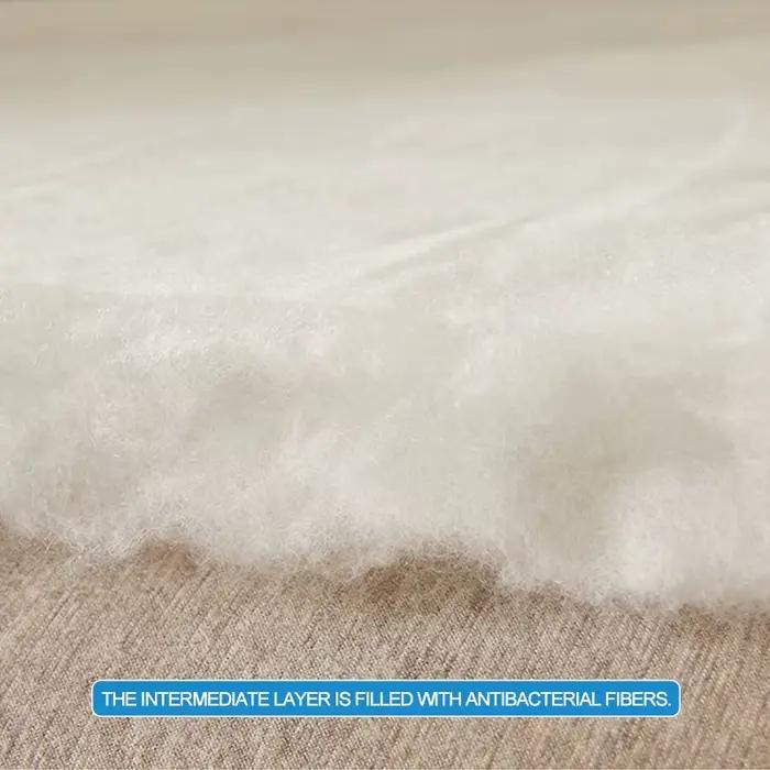 Housse de matelas douce matelassée