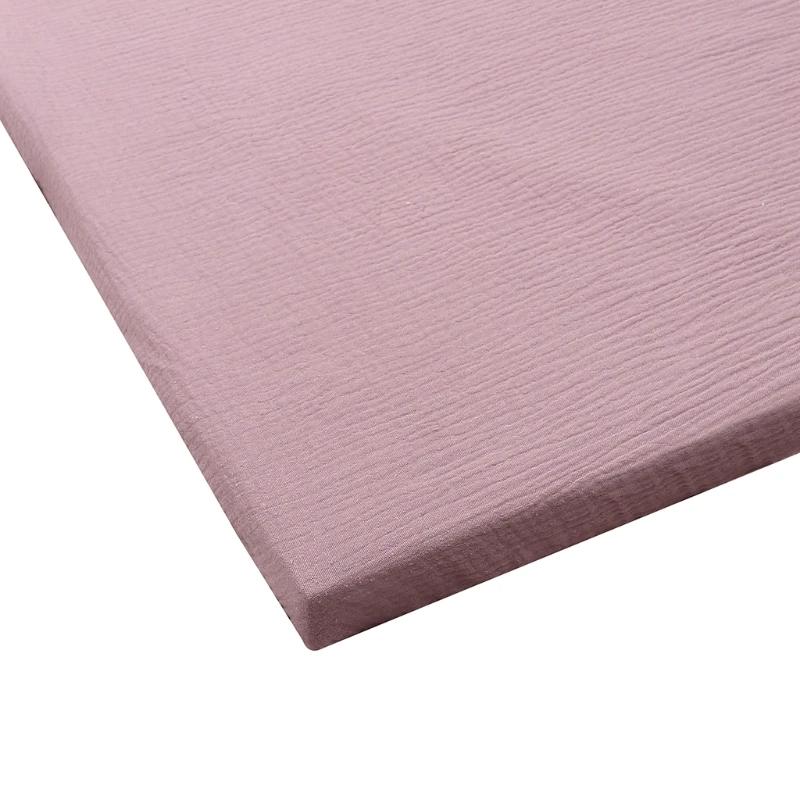 Drap de lit universel en coton pour bébé, 10 couleurs, 125x70cm, protège-matelas, pour garçons et fi