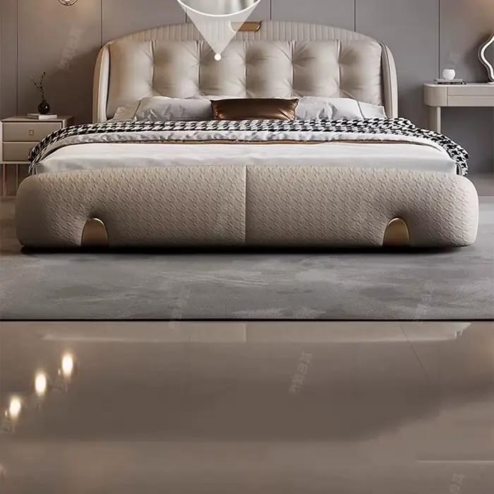 Lit Moderne de Luxe en Bois pour Filles